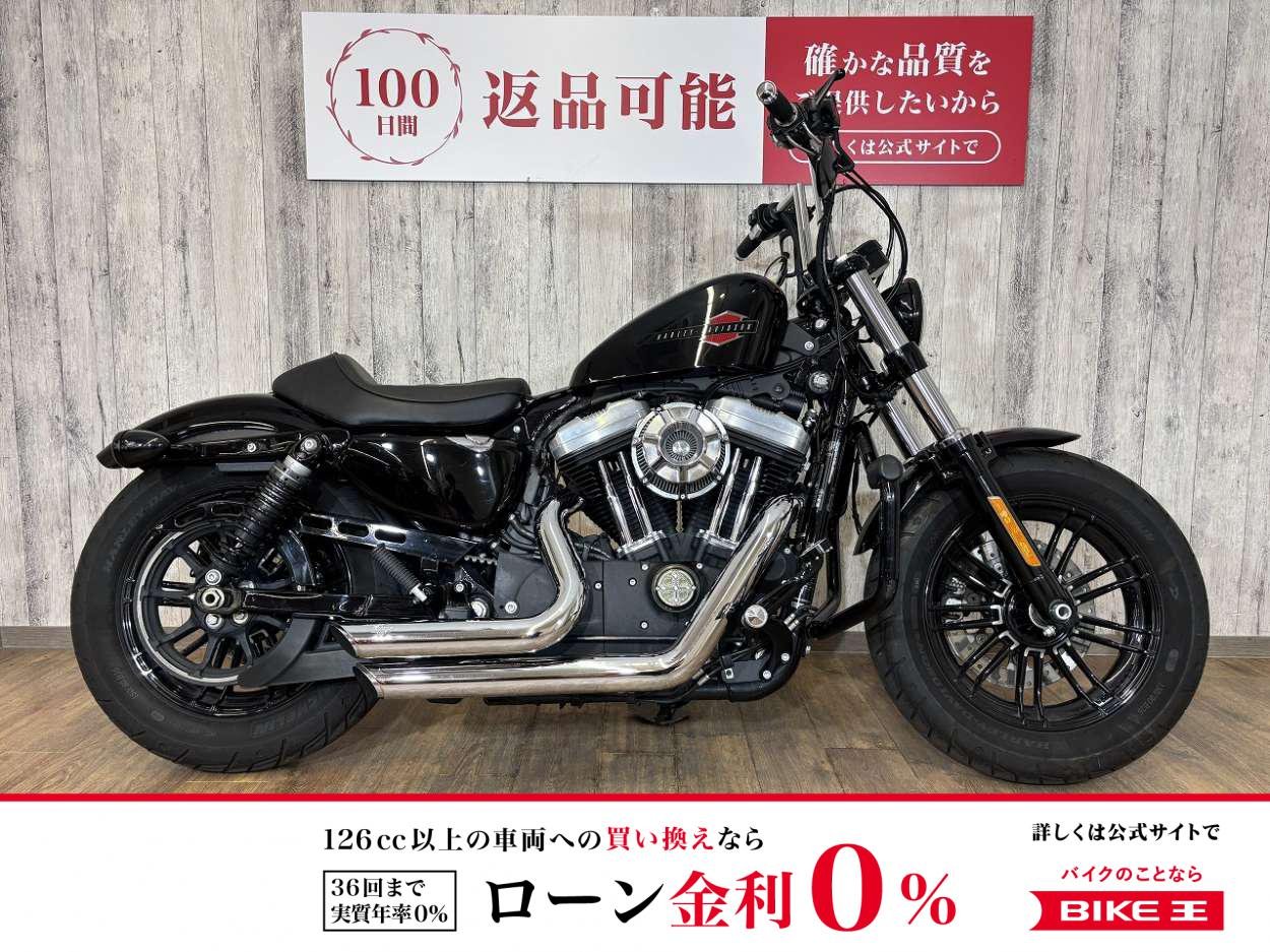 【残価据置　対象】XL1200X　フォーティーエイト・バッテリー新品・バンスマフラー・アレンネスエアクリ・サイドナンバー・10インチハンドル！!