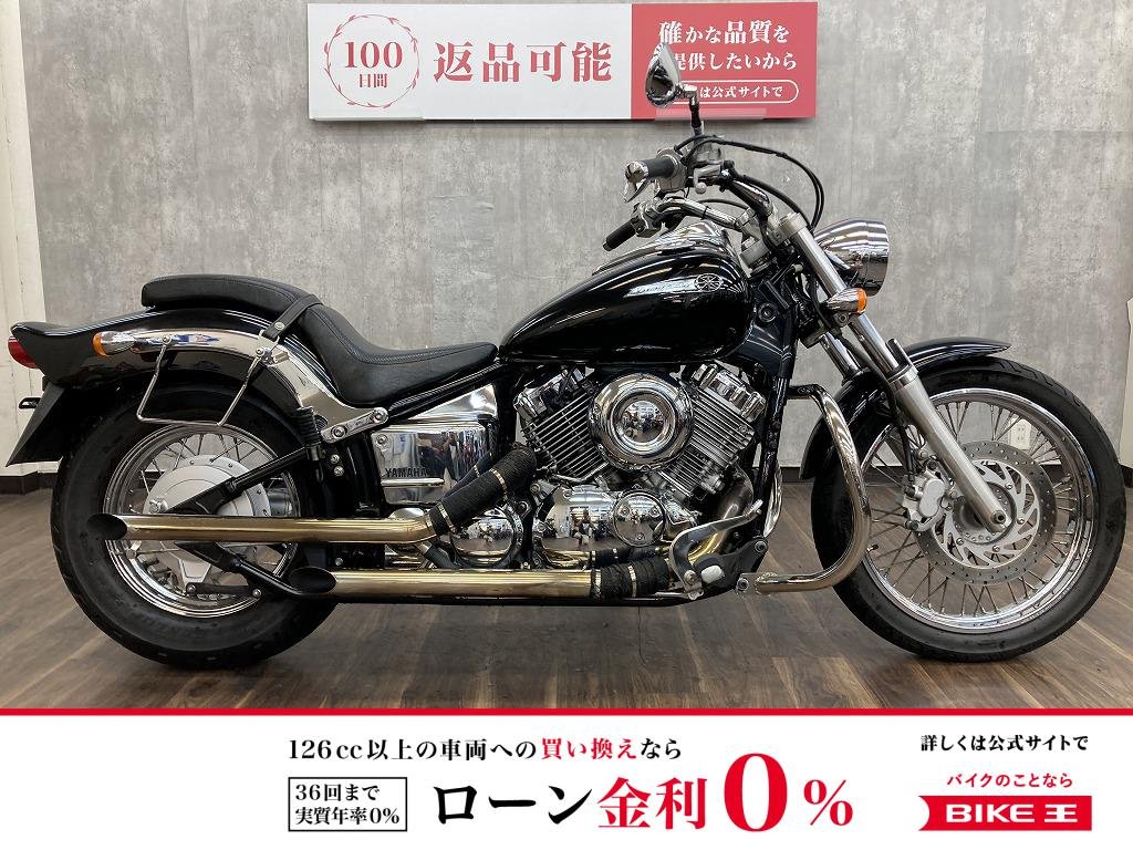 【残価据置　対象】ドラッグスター４００　２０１０年モデル　デイトナ製ドラッグパイプマフラー・エンジンガード装備!！!