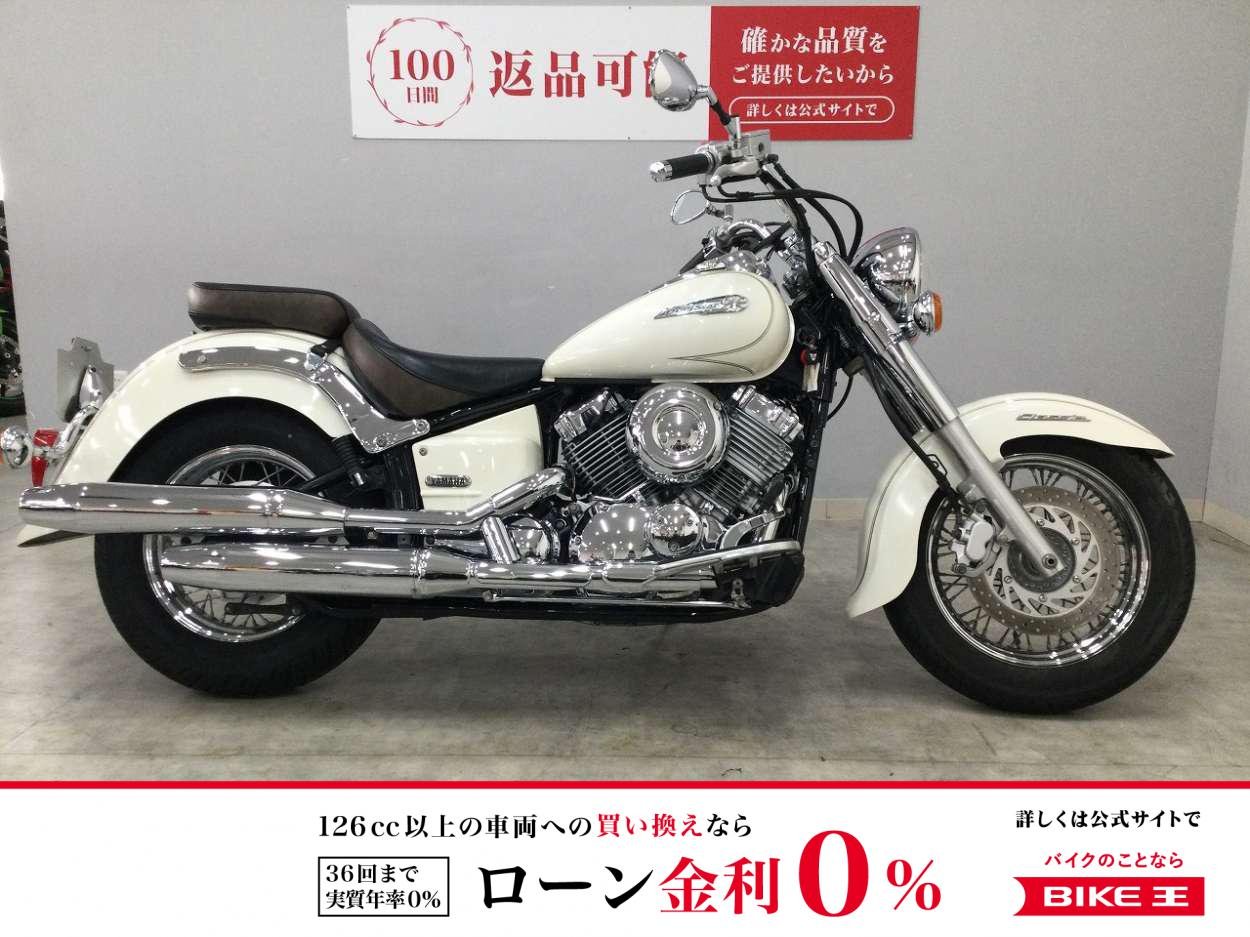 【残価据置　対象】Drag Star Classic 400　2010年式モデル　サイドバック付き　フロントタイヤ新品交換！!