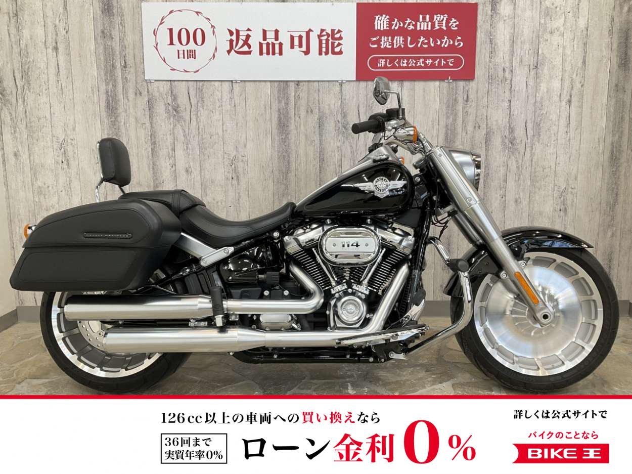 ＦＬＦＢＳ１８７０ファットボーイ１１４　純正オプションサドルバッグ/デタッチャブルシーシーバー/マスタッシュエンジンガード！!