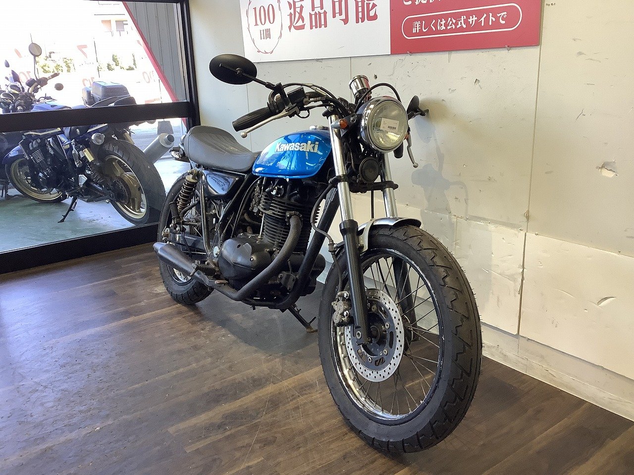チクワバズーカ様専用！！ KAWASAKI バイク濃紺 初期型タンク 250SS