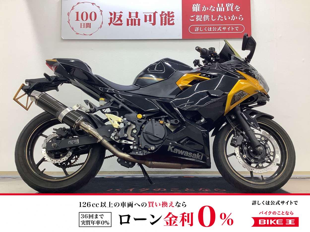 【残価据置　対象】ニンジャ２５０　ＷＲ’Ｓスリップオン・前後ドラレコ・バックステップ・ミラー・ウインカー・ウインドスクリーンカスタム！!