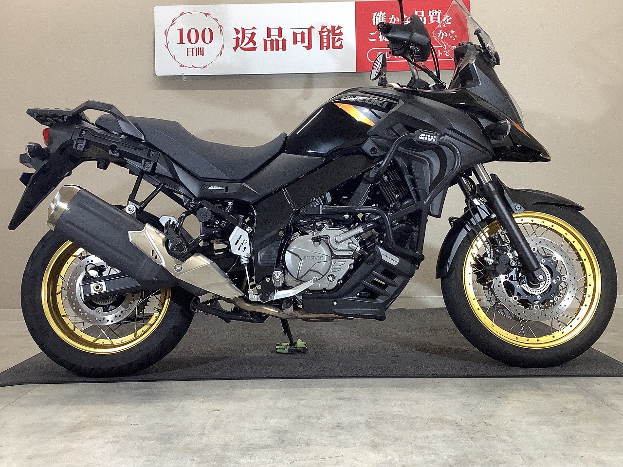 V-Strom 650XT　2025年モデル/ワンオーナー/Givi製エンジンパイプガード/純正スペアキーあり！!