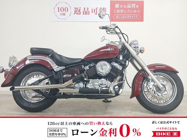 ドラッグスター400クラシック　スラッシュカットマフラー／エンジンガード／キャブレターモデル！!