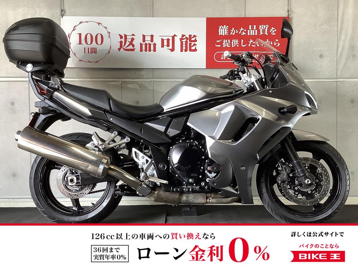 バンディット１２５０Ｆ　ハンドルカスタム　ＧＩＶＩ製リアボックス付き　２０１２年モデル！!