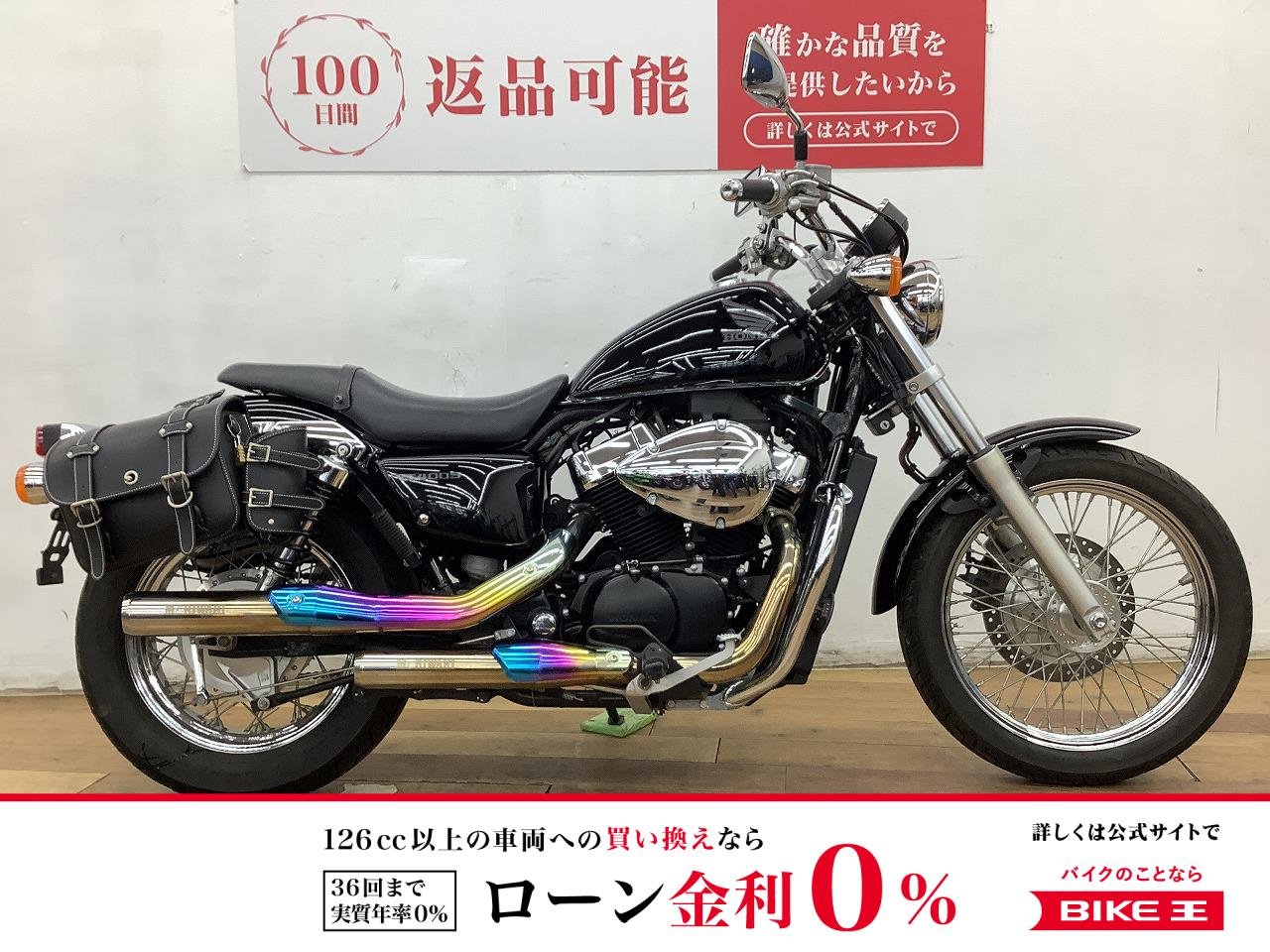 ＶＴ４００Ｓ　★☆モリワキフルエキマフラー　サイドバッグ装備☆★！!