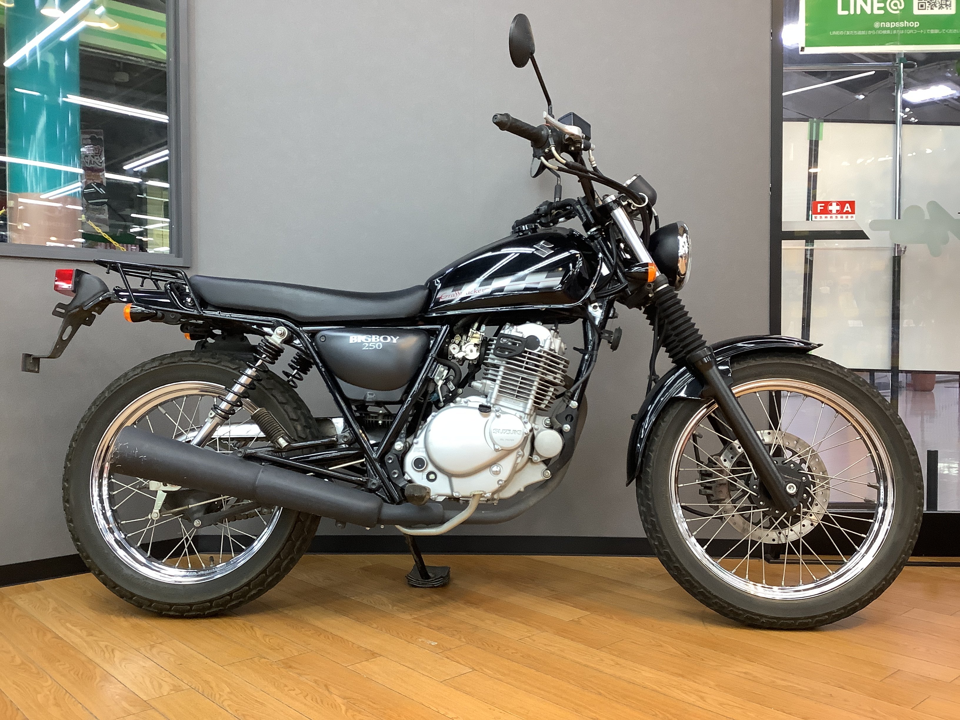 グラストラッカービッグボーイ　２０１４年最終モデル　前後タイヤ・チェーン新品交換！!