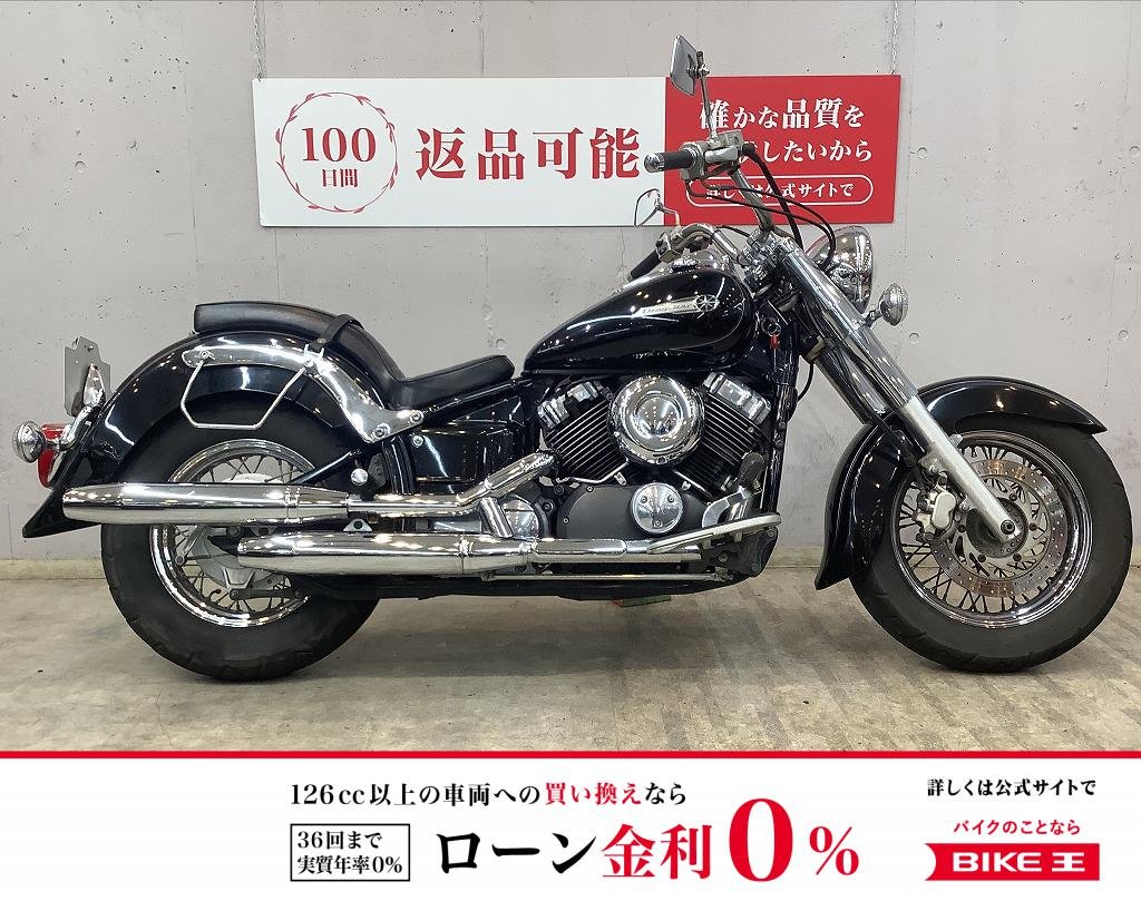 ドラッグスタークラシック４００　カスタムシート！　サイドバックサポート！　カスタムミラー!！!