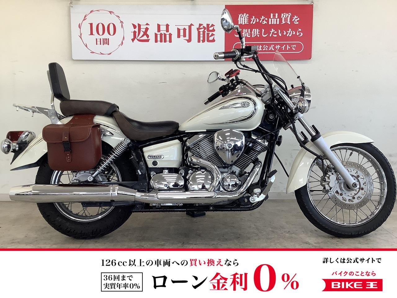 ドラッグスター２５０　２０１１年　バックレスト付きリアキャリア　サイドバック！!