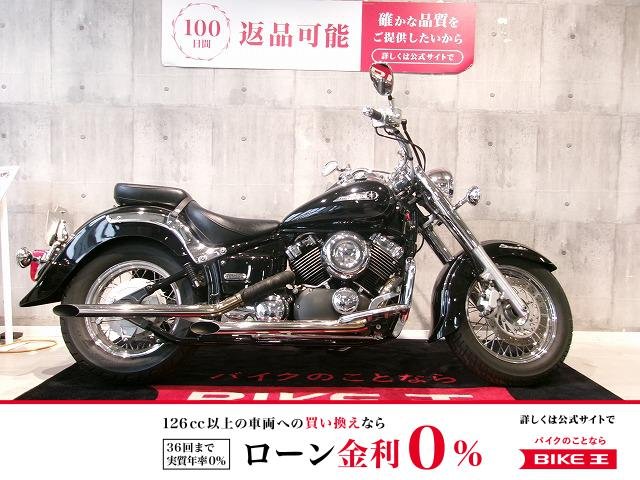 Drag Star Classic 400　社外マフラー／2007年モデル