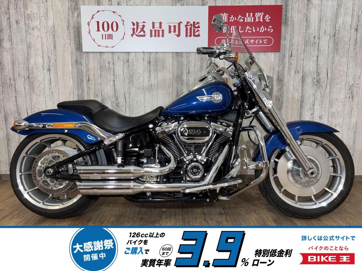 ＦＬＦＢＳ　ソフテイルファットボーイ１１４・ワンオーナー車・バッテリー新品・ジキル&ハイドマフラー・マンババックギア・サイドナンバー・サンダンスレバー・シーソーペダル！!