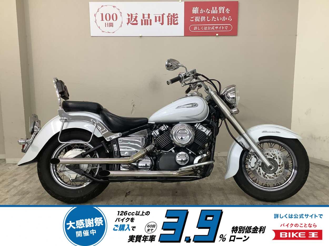 【残価据置　対象】ドラッグスター４００クラシック　２００４年モデル　ＶＨ０１Ｊ型　キャブレターモデル　サイドバッグ・スラッシュカットマフラー・バックレスト！!