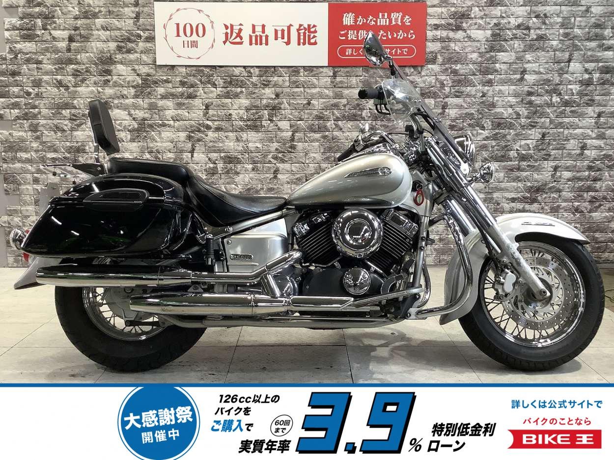 【残価据置　対象】ドラッグスタークラシック400　キャブレター　グリップヒーター　USB電源　エンジンガード　サイドパニア　シーシーバー　ナックルガード　スクリーン！!