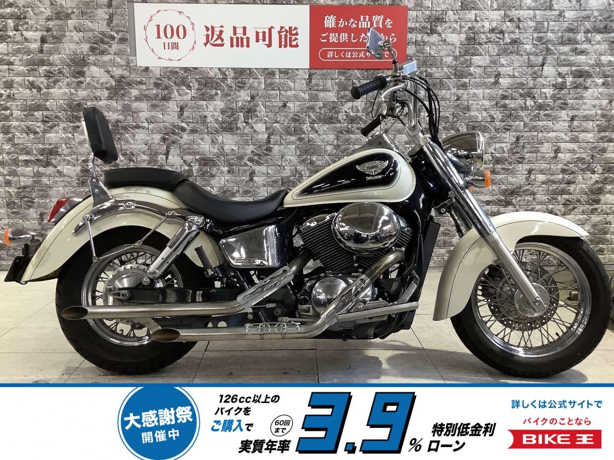  SHADOW 400　社外マフラー　バックレスト　グリップ！!