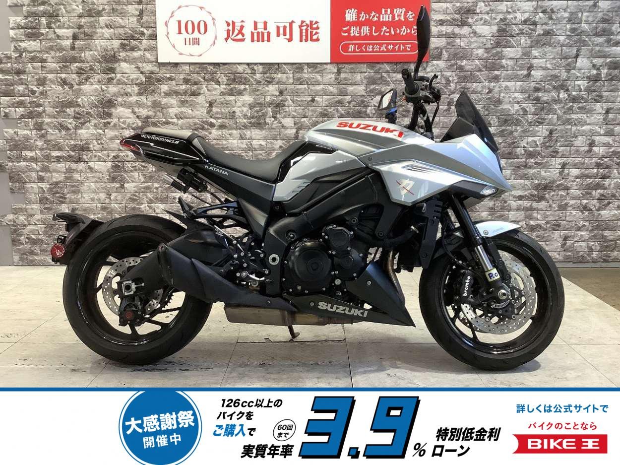 KATANA　ワンオーナー　ブレンボリアキャリパー　ブレンボブレーキマスター　ＯＶＥＲバックステップ　Rサスペンション　ヨシムラスクリーン　USB電源　ハイスロ　メットホルダー　スペアキー有り！!