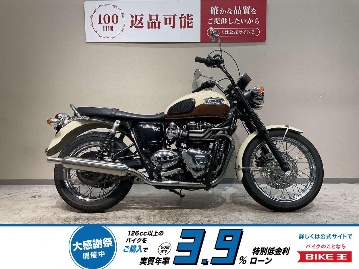 ボンネビルＴ１００◆２０１１年モデル◆グラブバー◆バッグサポート！!