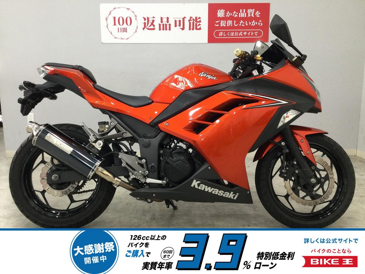 Ninja 250　2016年モデル　モリワキサイレンサー　USBポート　スクリーン！!