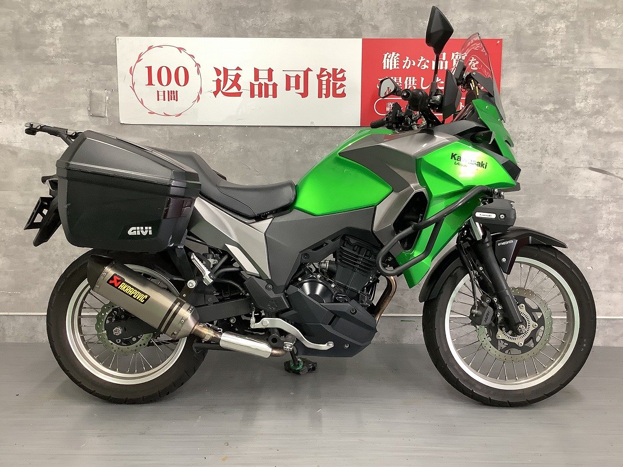 Versys-X 250 スマートライドモニター　フォグランプ　GIVI製サイドパニア　アクラポ！!