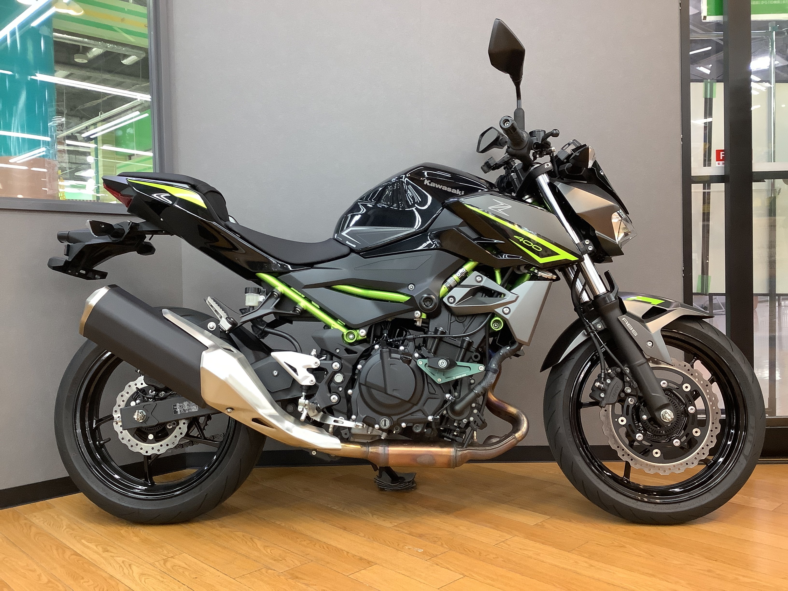 Z400　2023年モデル　トリックスター製エンジンスライダー装備