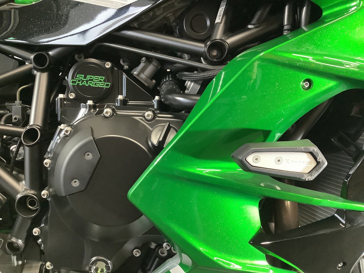 炙輪　グリーン　新品 QR簡易説明書付き NEW ZX-25R 専用 SE KRT フルエキゾーストマフラー