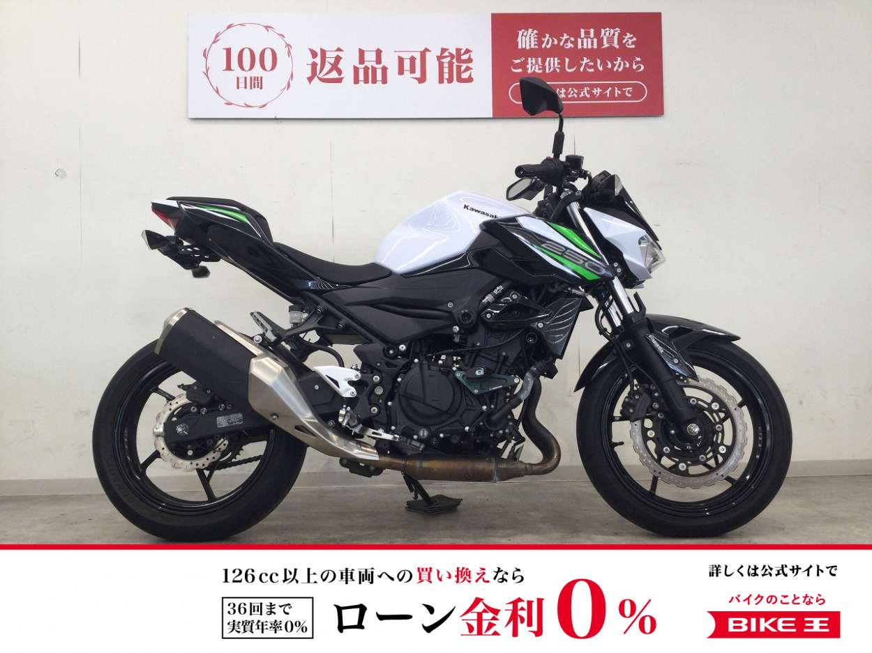 Z250　2019年モデル／HURRICANE製ハンドル／TRICK STAR製エンジンスライダー
