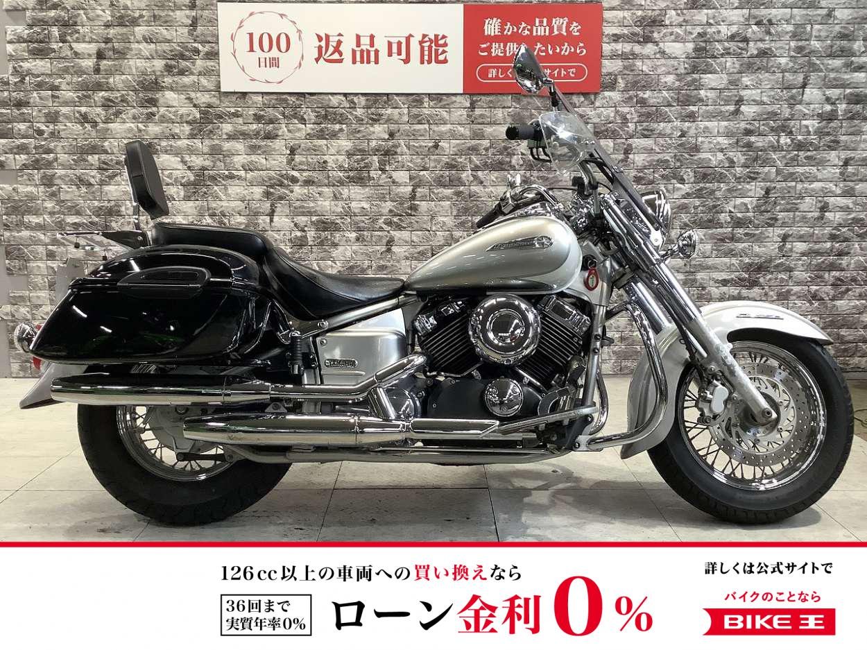 【残価据置　対象】ドラッグスタークラシック400　キャブレター　グリップヒーター　USB電源　エンジンガード　サイドパニア　シーシーバー　ナックルガード　スクリーン