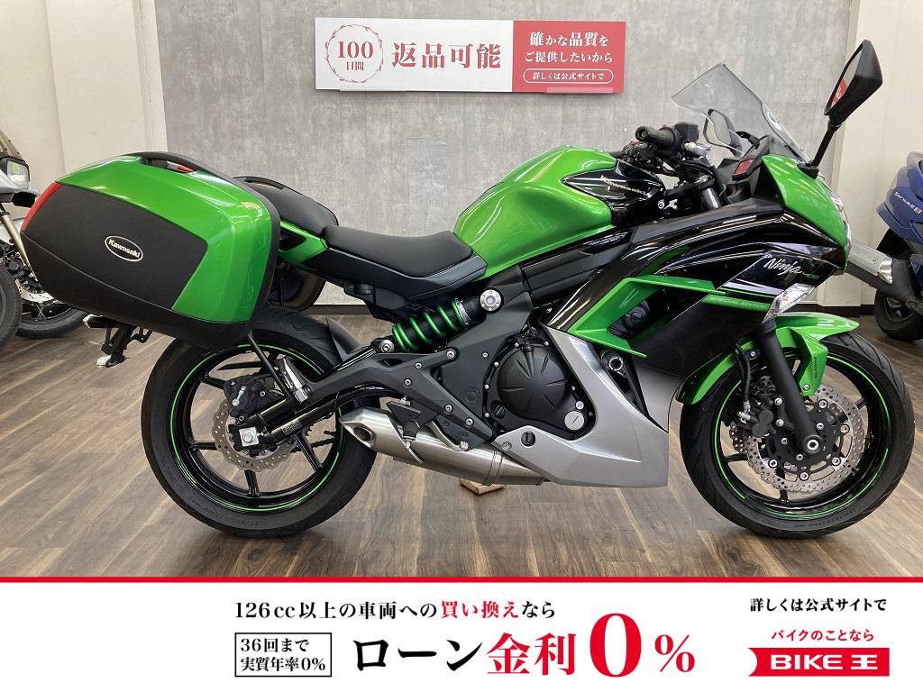 ＮＩＮＪＡ４００　スペシャルエディション　２０１５年モデル　サイドパニアケース・ナビ装備!