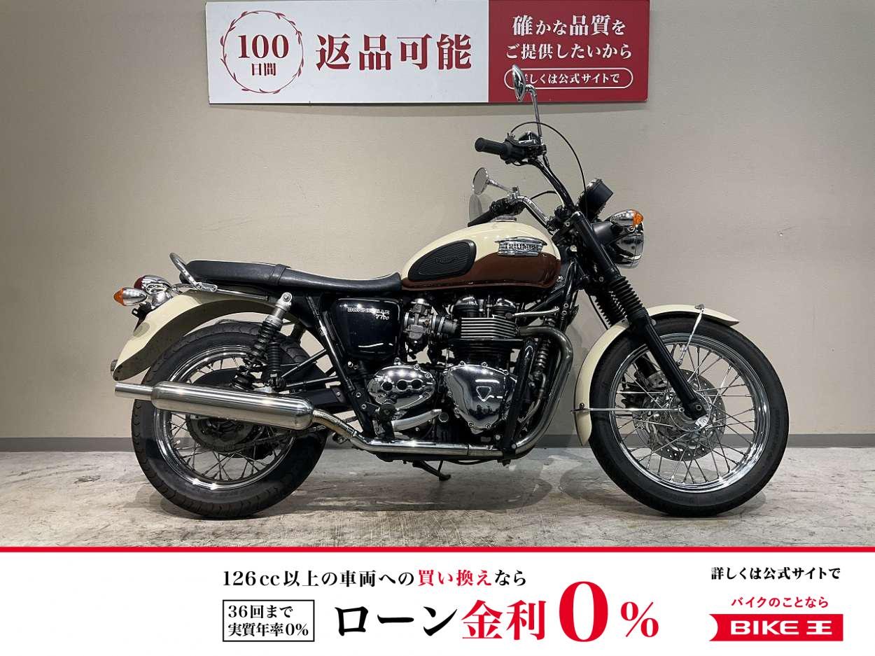 ボンネビルＴ１００◆２０１１年モデル◆グラブバー◆バッグサポート