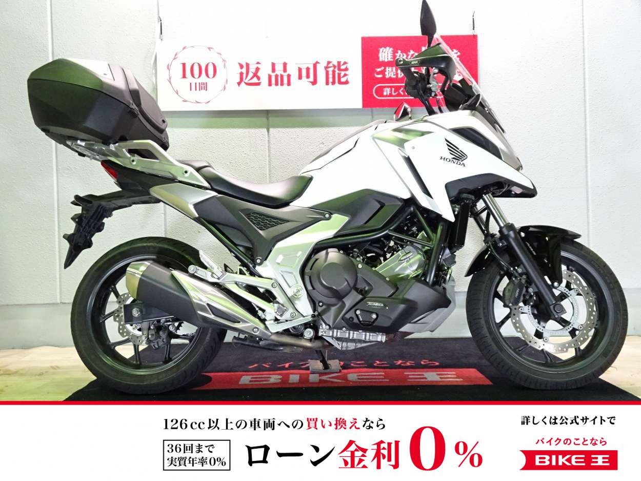 NC750X Dual Clutch Transmission　ABS／2021年モデル／カスタムスクリーン／USBポート／トップケース／マルチバー装備