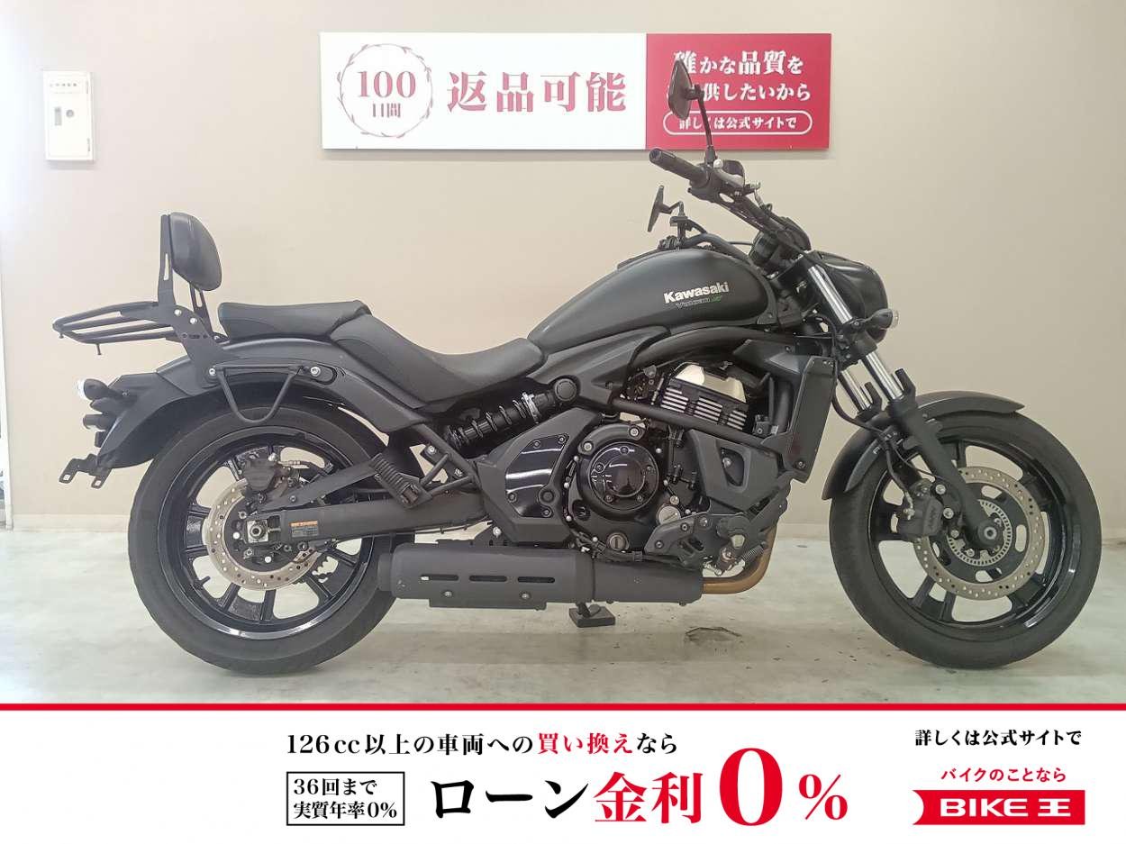 バルカンＳ　２０１９年モデル　バックサポート　リアキャリア　バックレスト装備