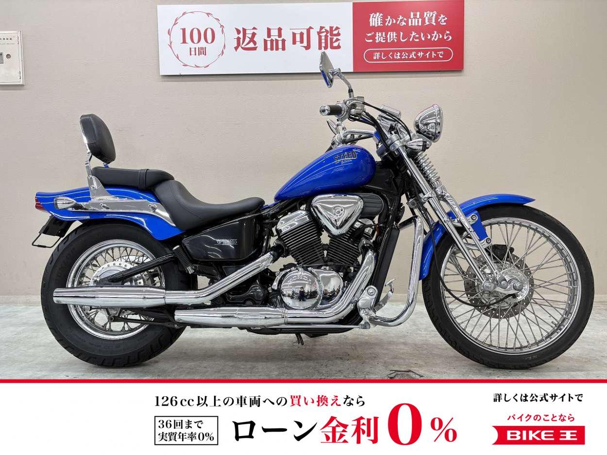 スティード４００ＶＬＳ　エンジンガード　バックレスト装備