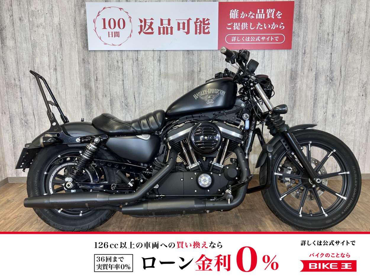 【残価据置　対象】ＸＬ８８３Ｎ　アイアン・バッテリー新品・デタッチャブルシーシーバー・グリップヒーター・純正LEDヘッドライト・エンジンガード・USB