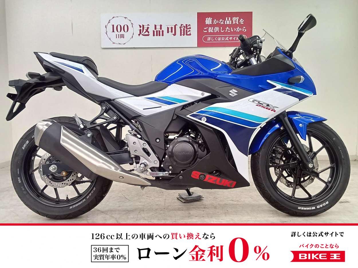 GSX250R／インジェクションモデル／マルチバー装備