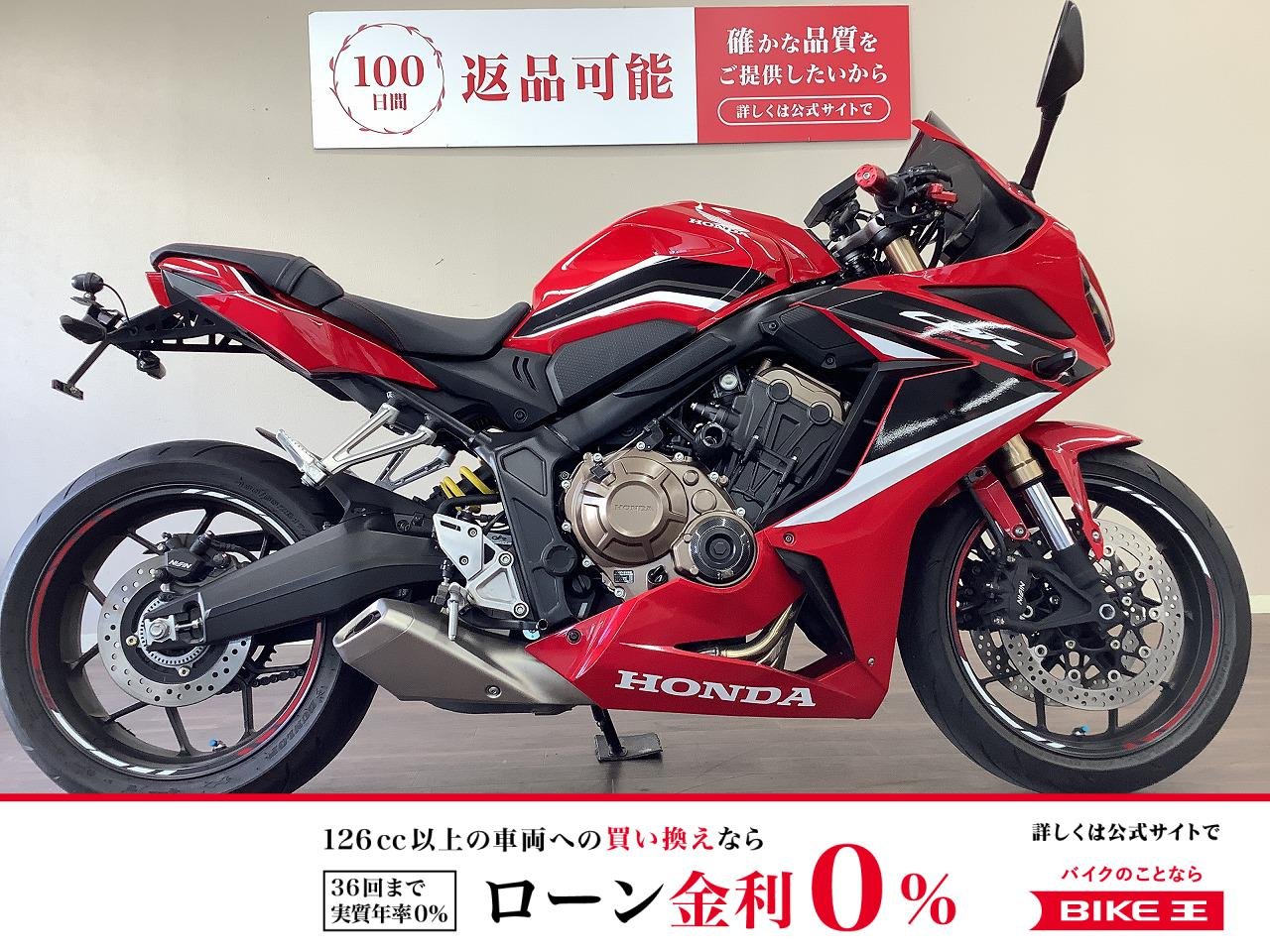 CBR650R　スマートライドモニター・エンジンスライダー・フェンダーレス