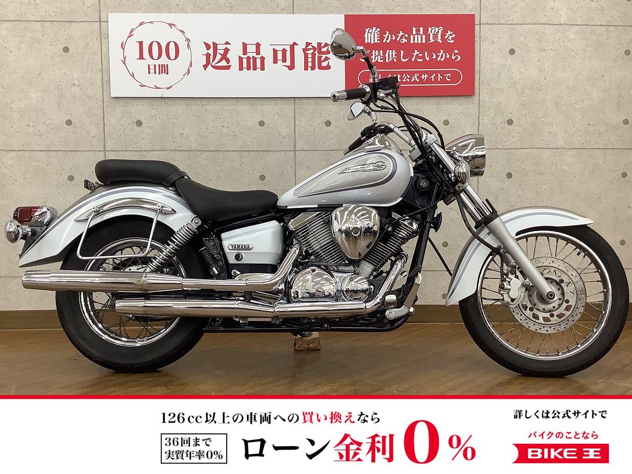 Drag Star 250　2007年モデル　サイドバックステー　カスタム