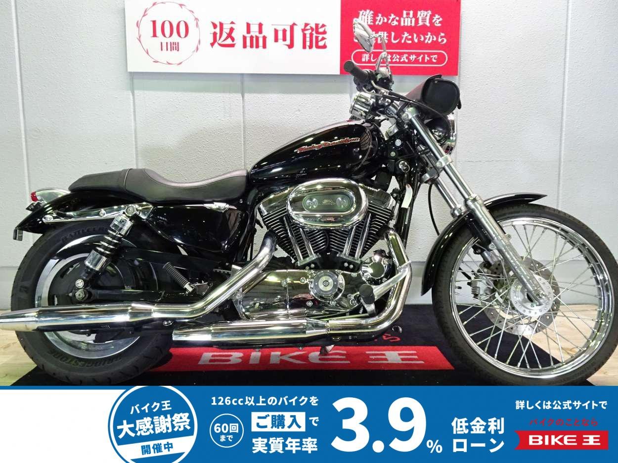 Sportster 1200 Custom [ XL1200C ]　2005年モデル／カスタムウインカー／リアサスペンション／サイドバッグ装備／キャブレター車両