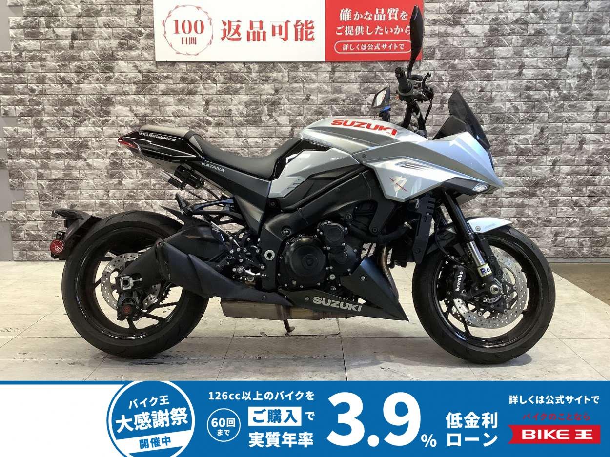 KATANA　ワンオーナー　ブレンボリアキャリパー　ブレンボブレーキマスター　ＯＶＥＲバックステップ　Rサスペンション　ヨシムラスクリーン　USB電源　ハイスロ　メットホルダー　スペアキー有り！!