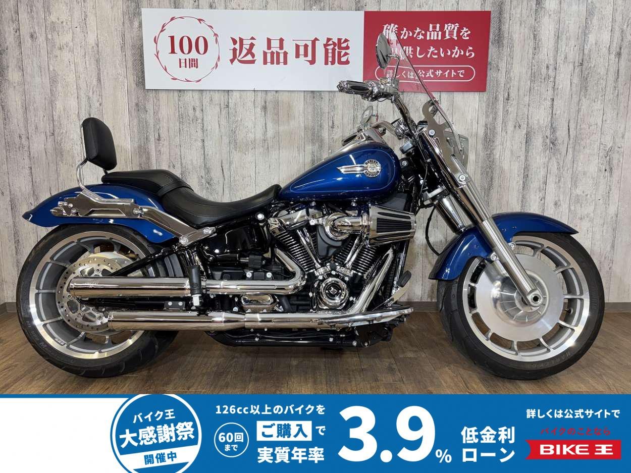 ＦＬＦＢＳ　ソフテイルファットボーイ１１４・バッテリー新品・バンスマフラー・アレンネスエアクリ・デタッチャブルCCバー