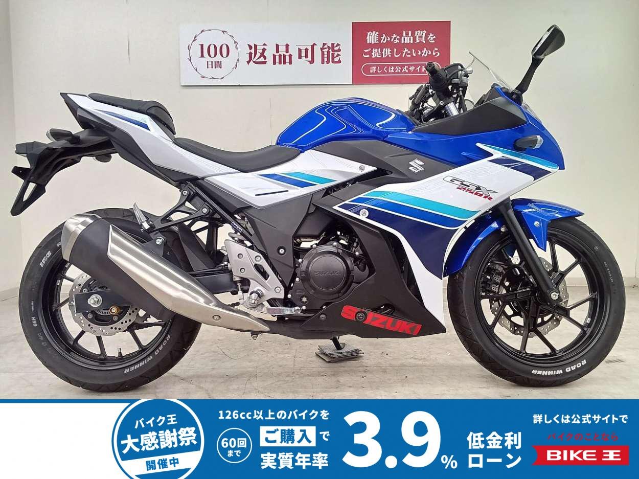 GSX250R／インジェクションモデル／マルチバー装備