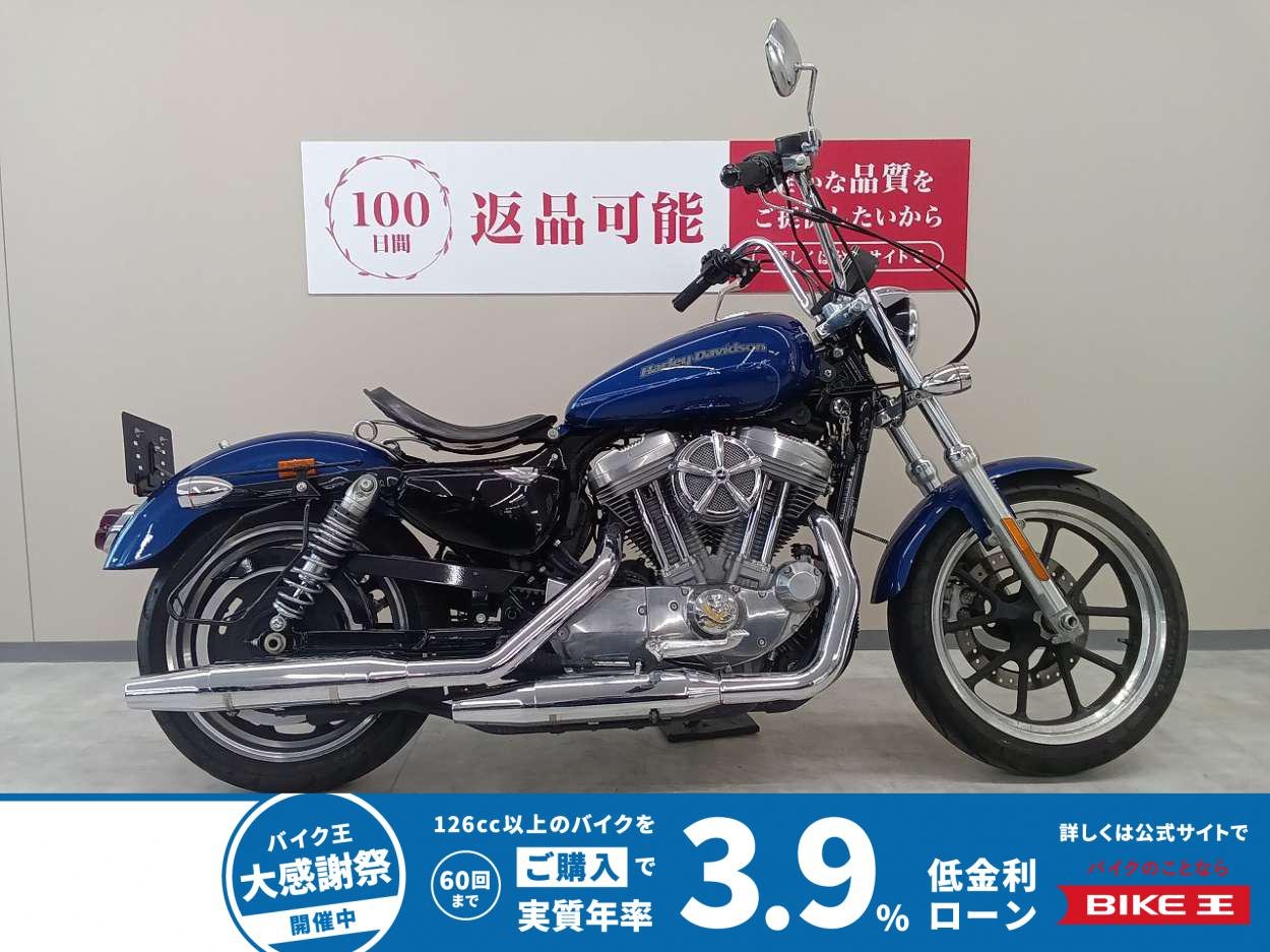 ＸＬ８８３Ｌ　スポーツスターロー　クリアキン製エアクリーナー！　サイドバックサポート！　シングルシート・一人乗り登録!