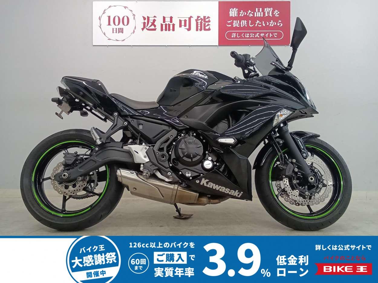 Ninja 650　2018年デモル　スクリーン　ドライブレコーダー　フェンダーレスキット　スライダーカスタム