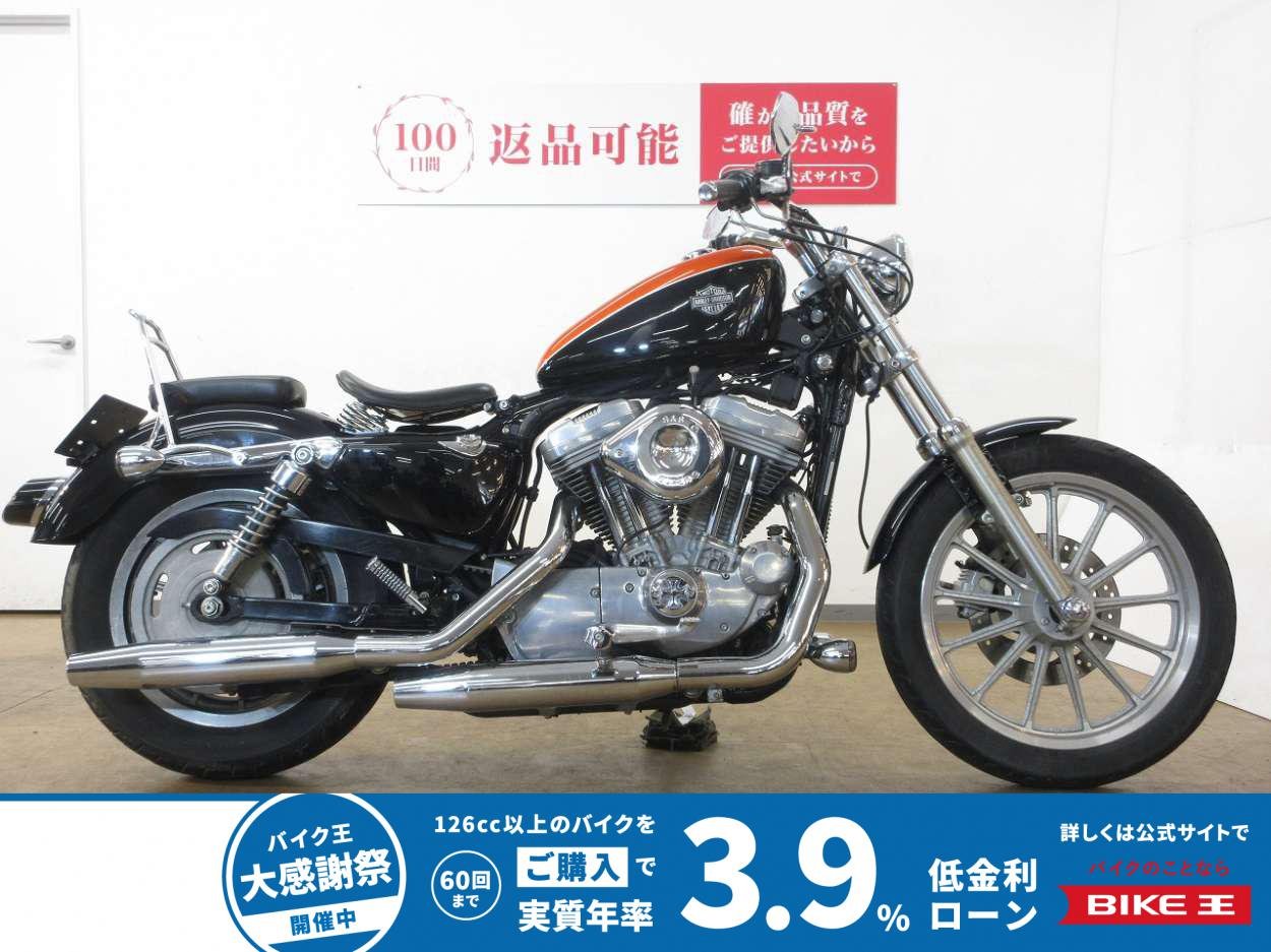 XL883（スポーツスター）／4CAM型／キャブレターモデル／カスタムシート／シーシーバー／S＆S製エアクリーナー