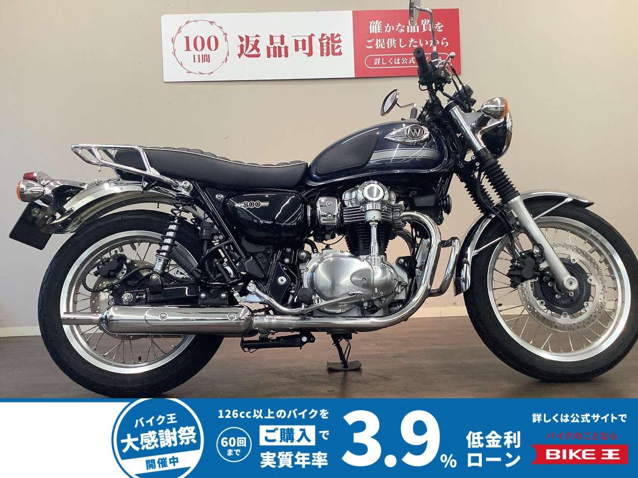 W800 ABS　リアキャリア・エンジンガード・グリップヒーター