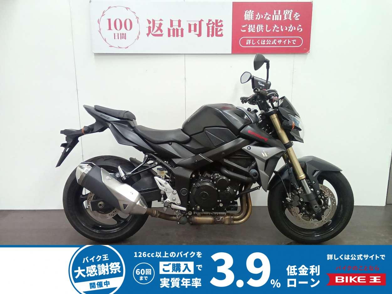 GSR750 ABS　2013年モデル　フレームスライダー　ヘルメットホルダー装備　スペアキーあり