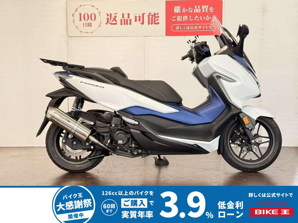 フォルツァ　２０１８年モデル　タケガワマフラー　グリップヒーター　リヤキャリア装備