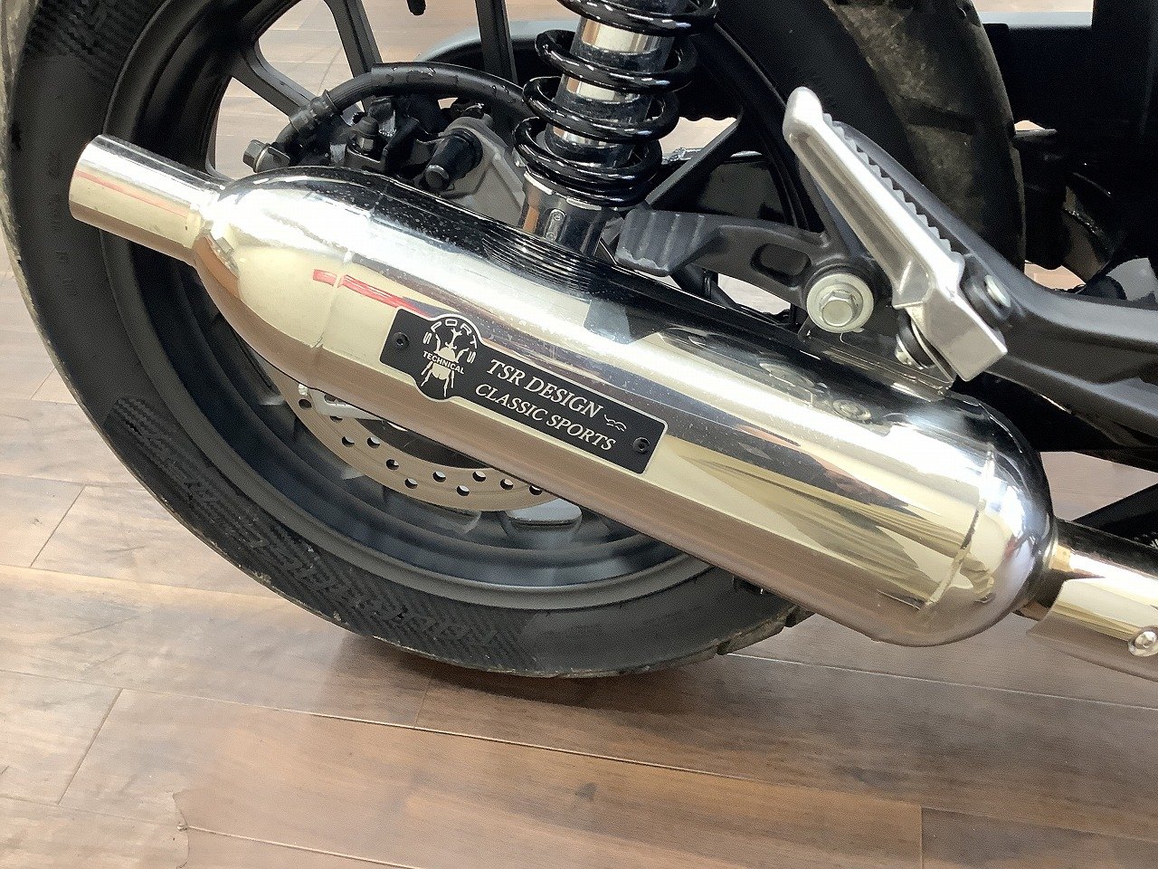 HONDA GB350S TSR製キャブトンマフラー・エンジンガード・グラブバー