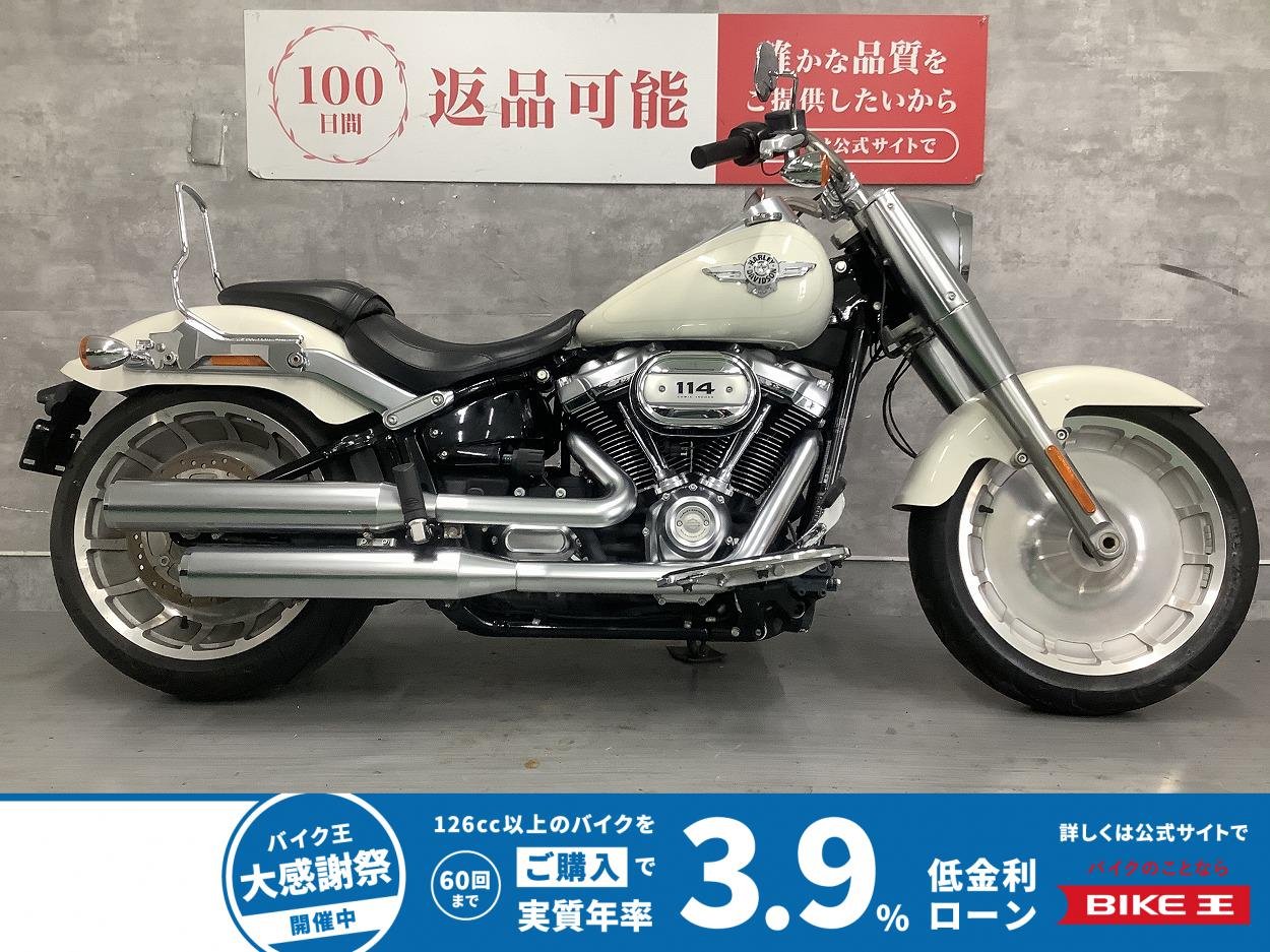 Fat Boy 114　2018年モデル　サドルバック　シーシーバー装備