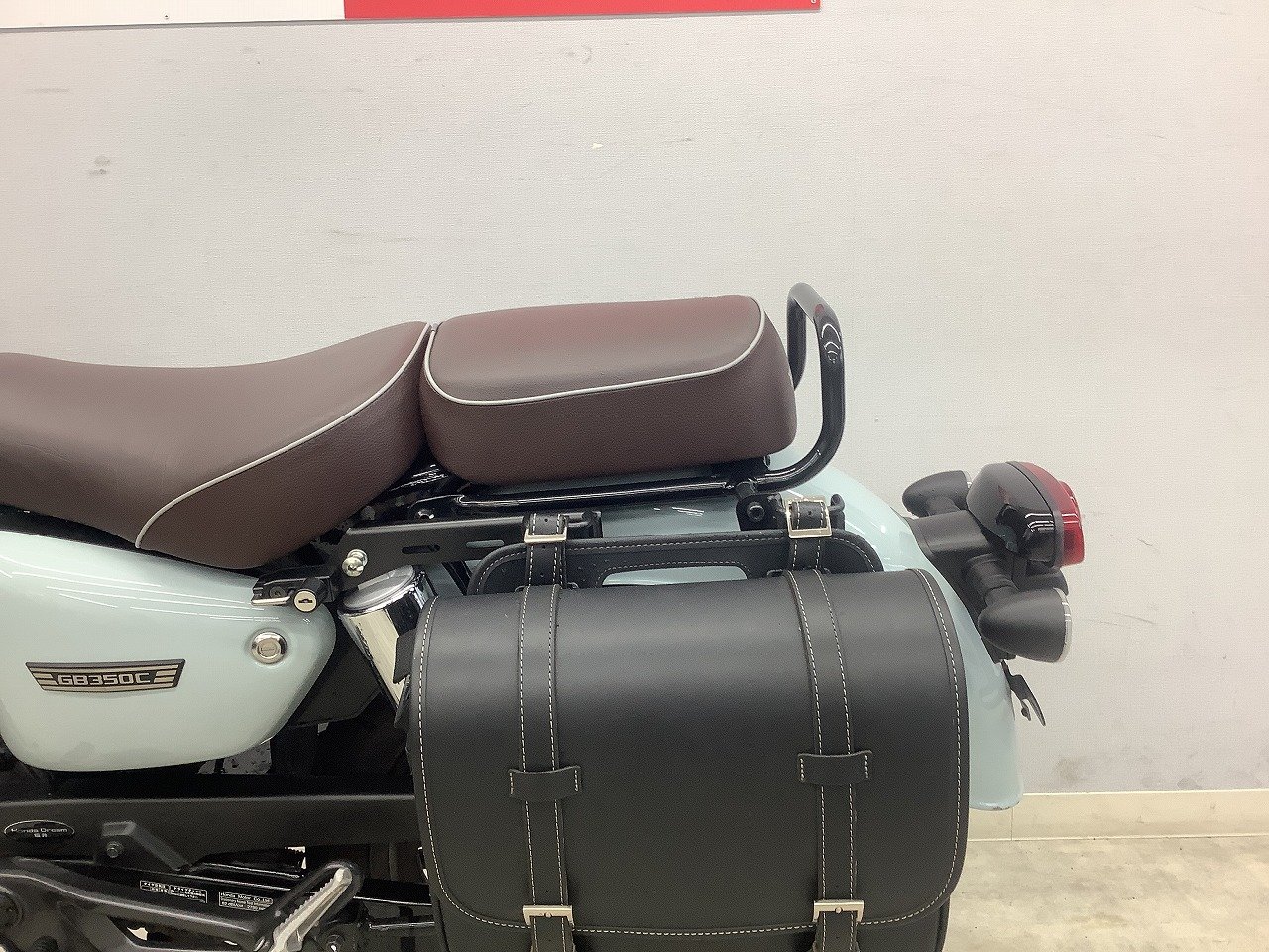 HONDA GB350C NC64 2024年式モデル サイドバック サイドバックサポート