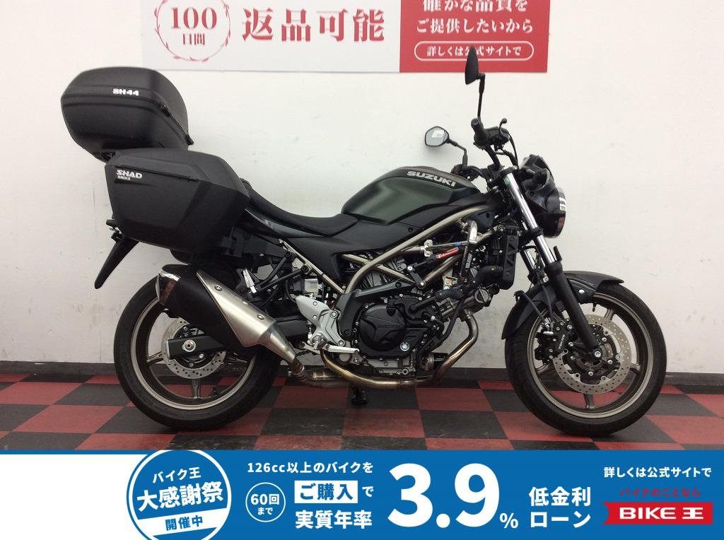SV650　2025年モデル　SSBバンパー/SHAD製3点パニア/ミツバ製前後ドライブレコーダー/12Vシガソケ＆電圧計