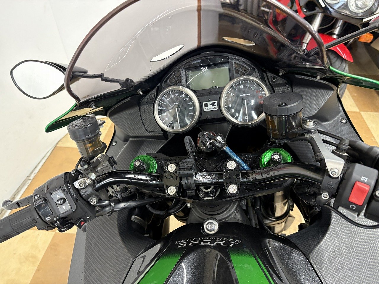 KAWASAKI NINJA ZX－14R ハイグレード ハリケーン製ハンドル